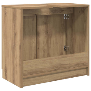 Ντουλάπι Μπάνιου με αποθήκευση Artisan Oak 64,5 x 33,5 x 59 εκ. - Pakobazaar