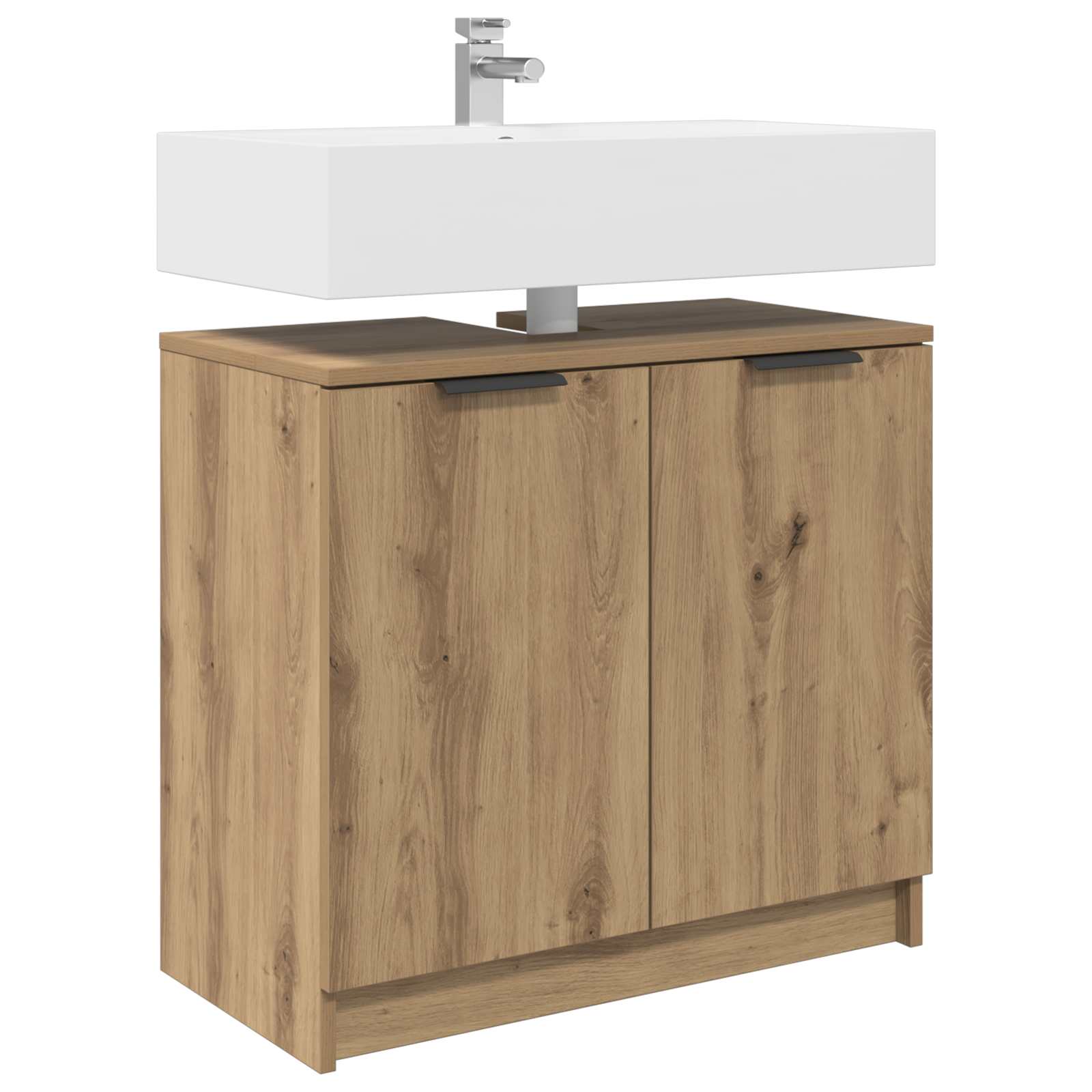 Ντουλάπι Μπάνιου με αποθήκευση Artisan Oak 64,5 x 33,5 x 59 εκ. - Pakobazaar