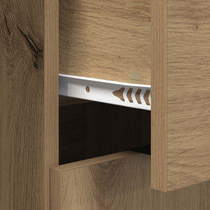 Πλαϊνό γραφείο Artisan Oak 60 x 30 x 70 εκ. Επεξεργασμένο ξύλο - Pakobazaar