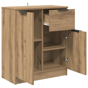 Πλαϊνό γραφείο Artisan Oak 60 x 30 x 70 εκ. Επεξεργασμένο ξύλο - Pakobazaar