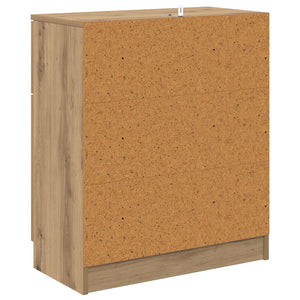 Πλαϊνό γραφείο Artisan Oak 60 x 30 x 70 εκ. Επεξεργασμένο ξύλο - Pakobazaar