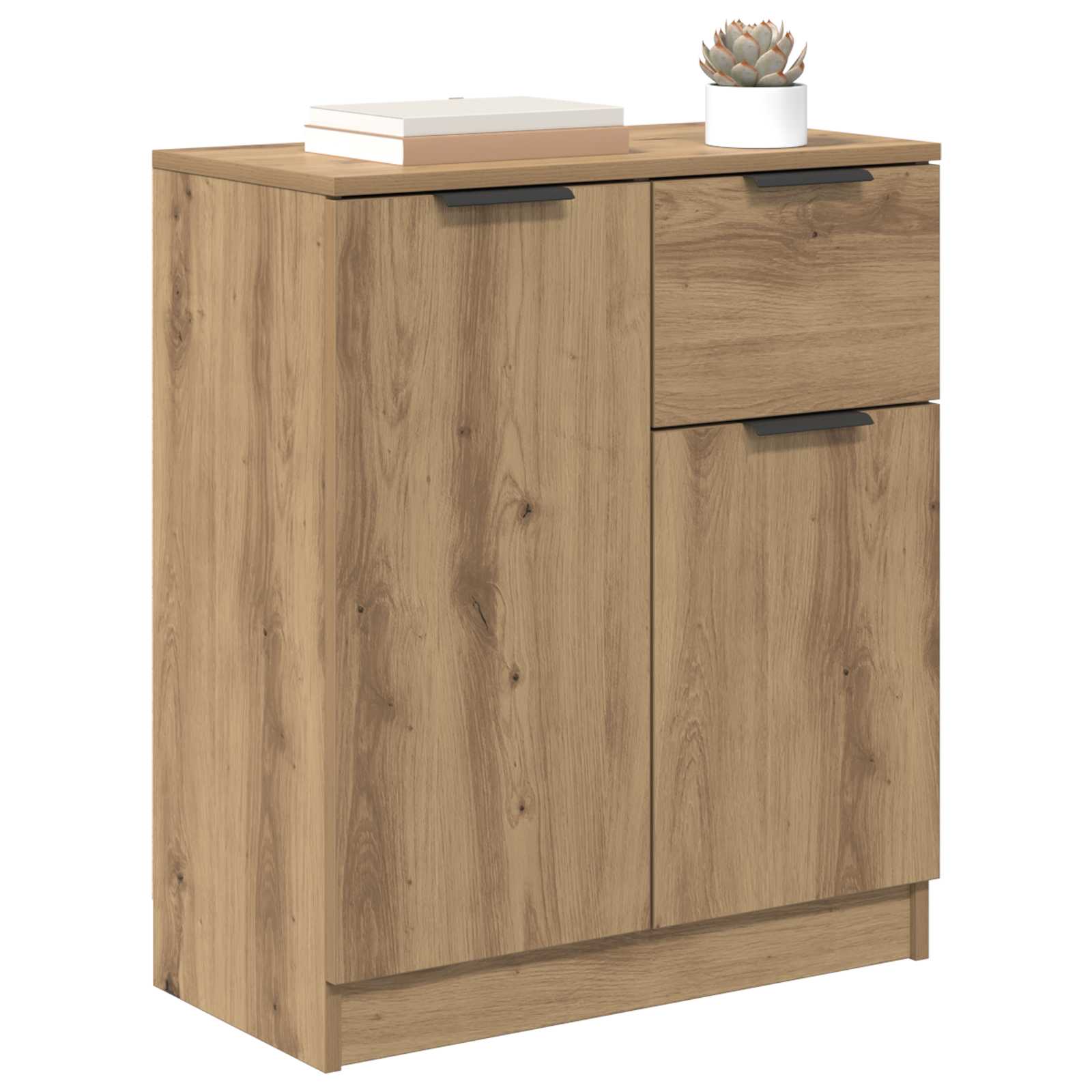 Πλαϊνό γραφείο Artisan Oak 60 x 30 x 70 εκ. Επεξεργασμένο ξύλο - Pakobazaar