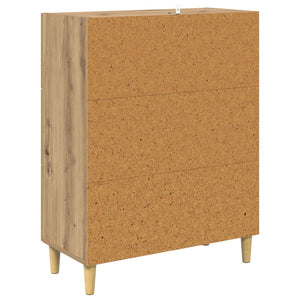Πλαϊνό γραφείο με συρτάρι Artisan Oak 69,5 x 34 x 90 εκ. - Pakobazaar