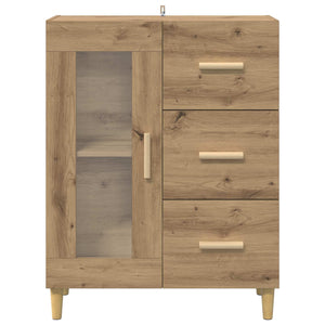 Πλαϊνό γραφείο με συρτάρι Artisan Oak 69,5 x 34 x 90 εκ. - Pakobazaar