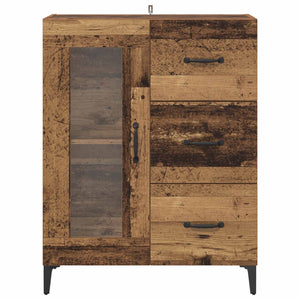 Πλαϊνό γραφείο με συρτάρι Παλιό Ξύλο 69,5 x 34 x 90 εκ. - Pakobazaar