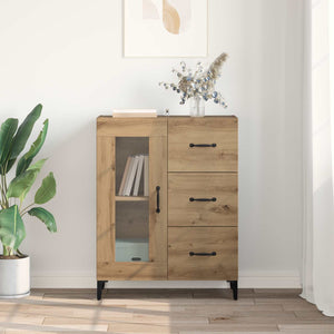 Πλαϊνό γραφείο με συρτάρι Artisan Oak 69,5 x 34 x 90 εκ. - Pakobazaar