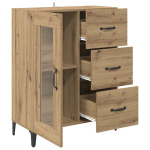 Πλαϊνό γραφείο με συρτάρι Artisan Oak 69,5 x 34 x 90 εκ. - Pakobazaar