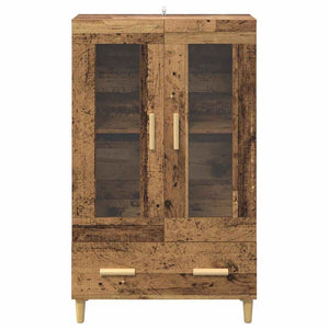 Highboard Παλιό Ξύλο 70 x 31 x 115 εκ Επεξεργασμένο Ξύλο