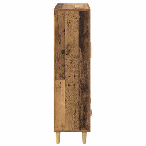 Highboard Παλιό Ξύλο 70 x 31 x 115 εκ Επεξεργασμένο Ξύλο