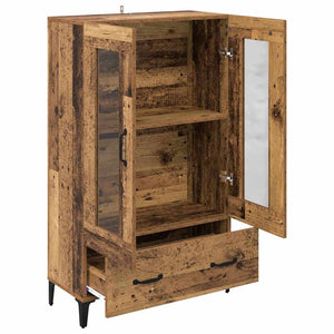 Highboard με συρτάρι Παλιό Ξύλο 70 x 31 x 115 εκ - Pakobazaar