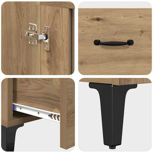 Highboard Artisan Oak 70 x 31 x 115 εκ