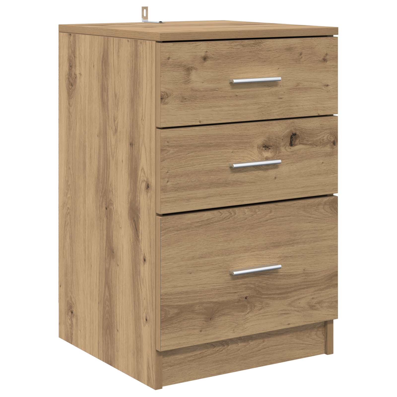 Κομοδίνο Artisan Oak 40 x 40 x 63 εκ. Επεξεργασμένο ξύλο - Pakobazaar