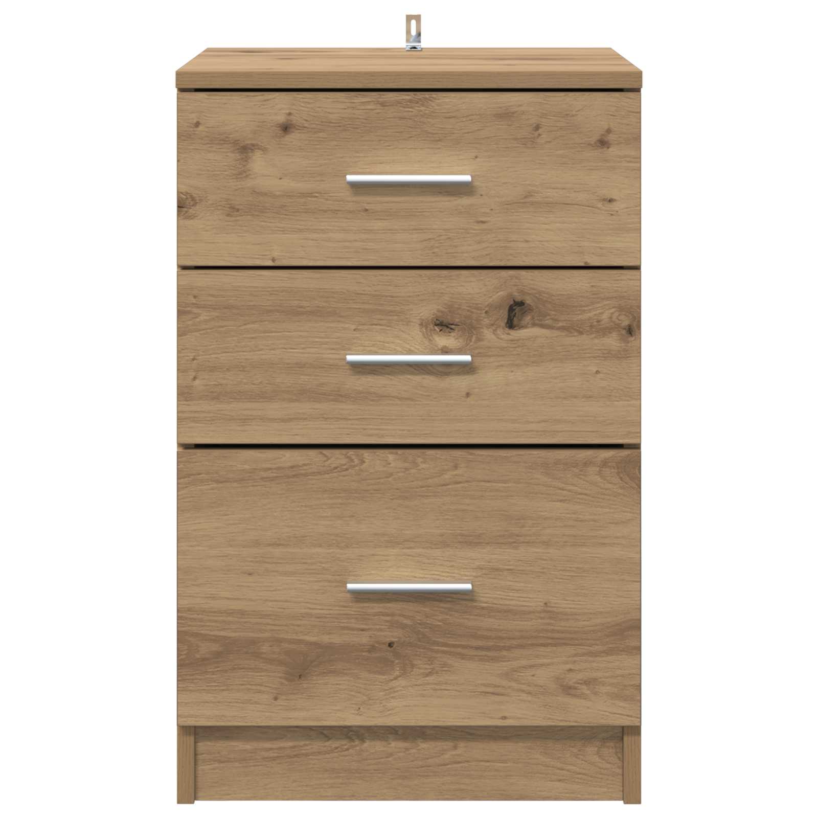 Κομοδίνο Artisan Oak 40 x 40 x 63 εκ. Επεξεργασμένο ξύλο - Pakobazaar