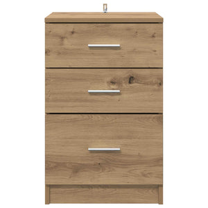 Κομοδίνο Artisan Oak 40 x 40 x 63 εκ. Επεξεργασμένο ξύλο - Pakobazaar