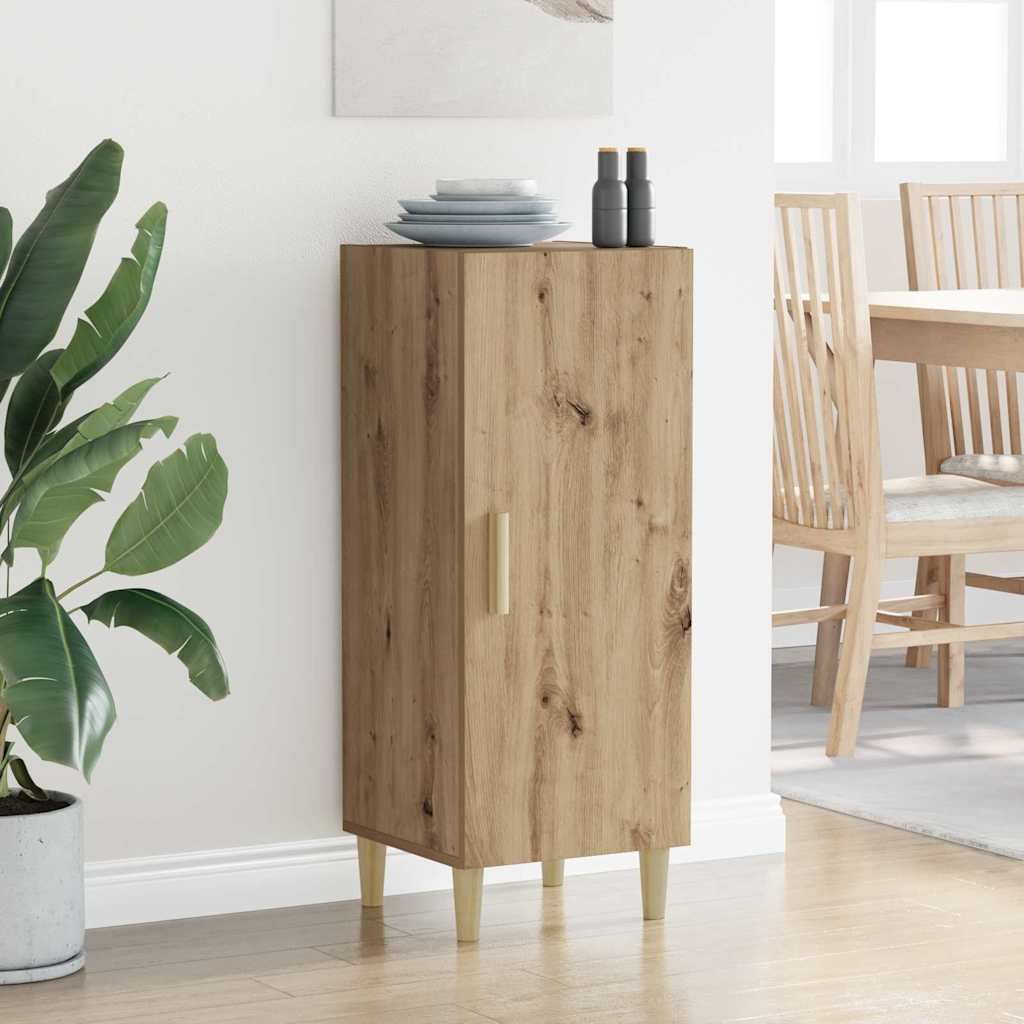 Πλαϊνό γραφείο Επιτοίχιο Artisan Oak 34,5 x 34 x 90 εκ.