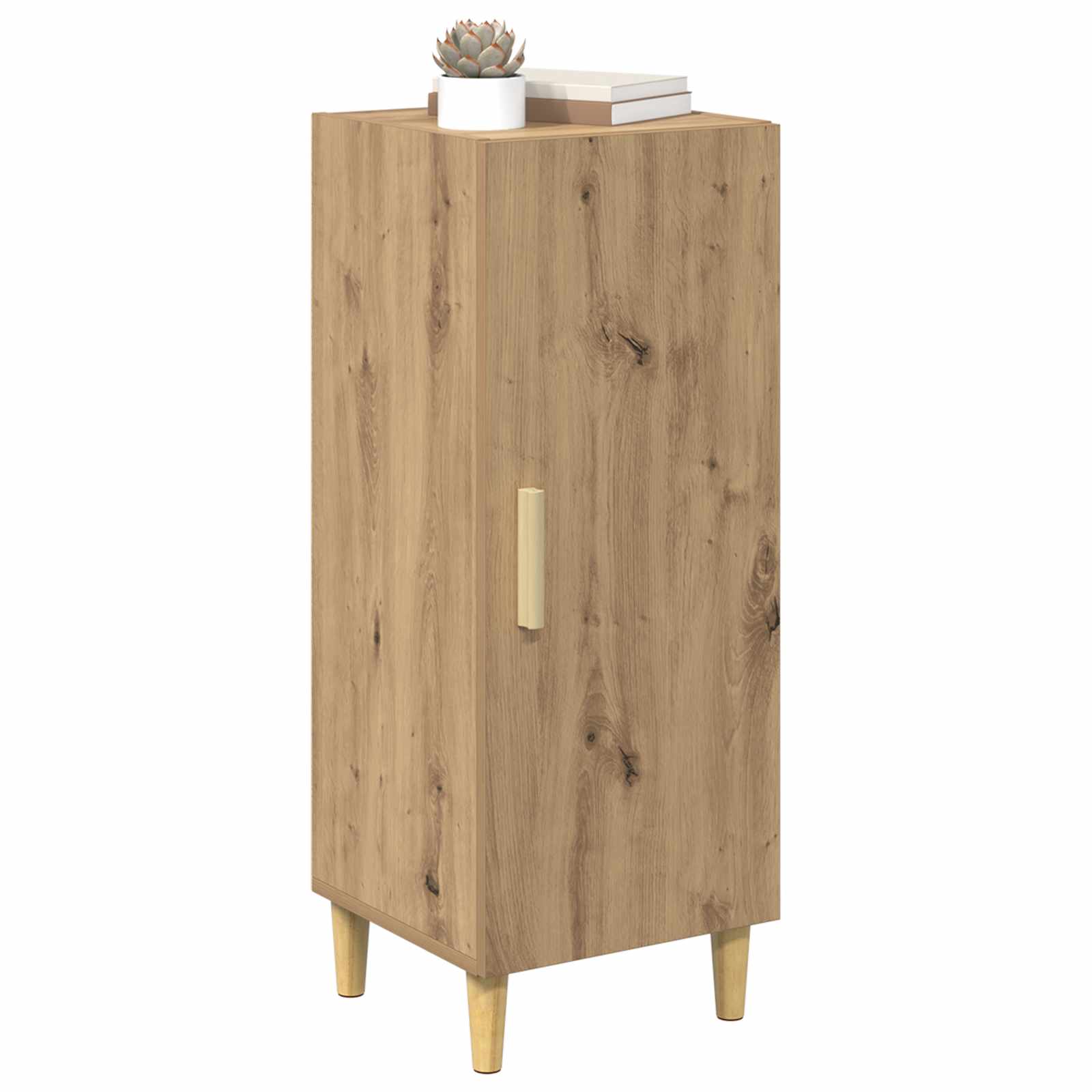 Πλαϊνό γραφείο Επιτοίχιο Artisan Oak 34,5 x 34 x 90 εκ. - Pakobazaar