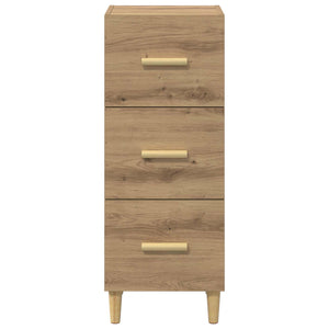 Πλαϊνό γραφείο με συρτάρι artisan δρυς 34,5 x 34 x 90 εκ. - Pakobazaar