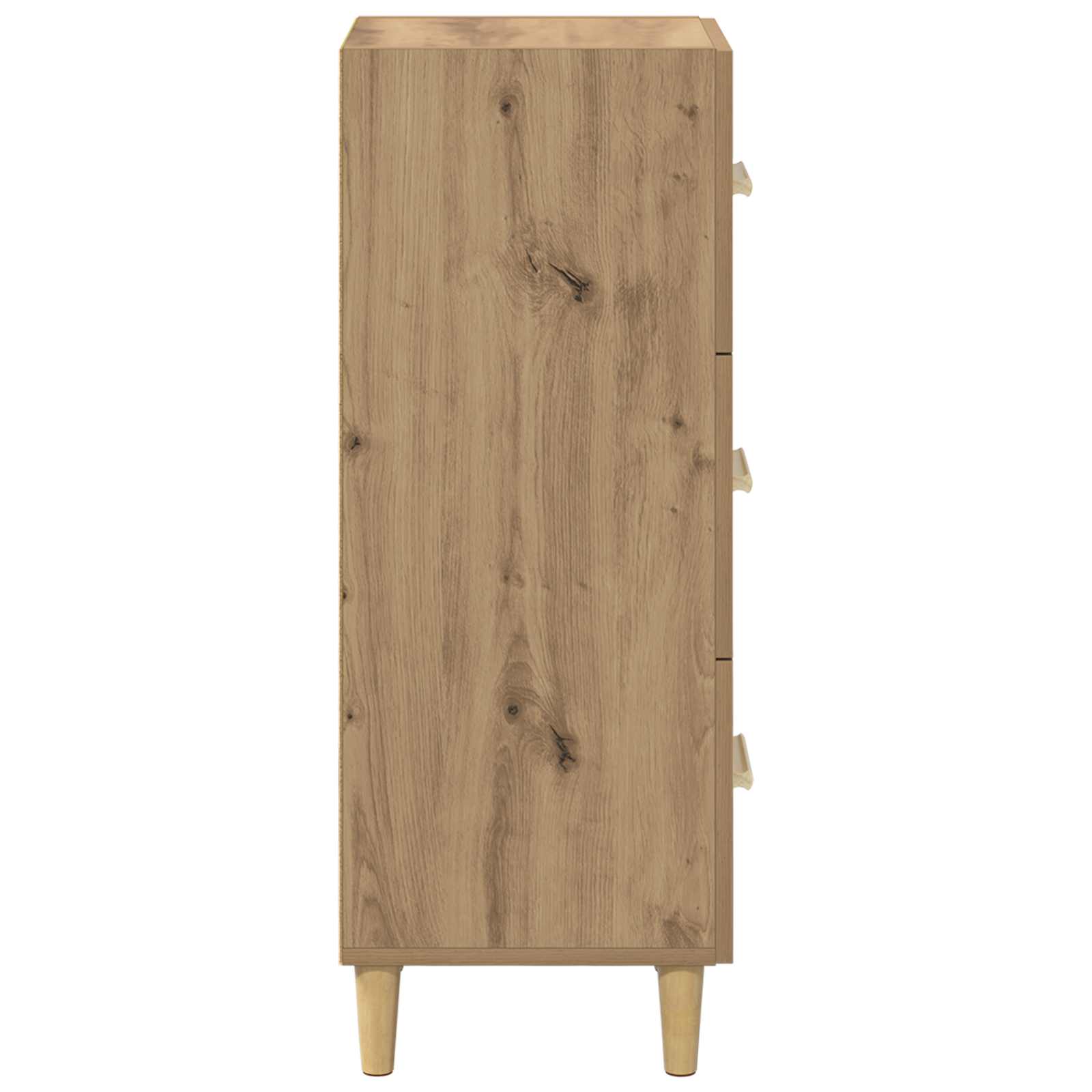 Πλαϊνό γραφείο με συρτάρι artisan δρυς 34,5 x 34 x 90 εκ. - Pakobazaar
