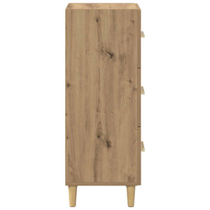 Πλαϊνό γραφείο με συρτάρι artisan δρυς 34,5 x 34 x 90 εκ. - Pakobazaar