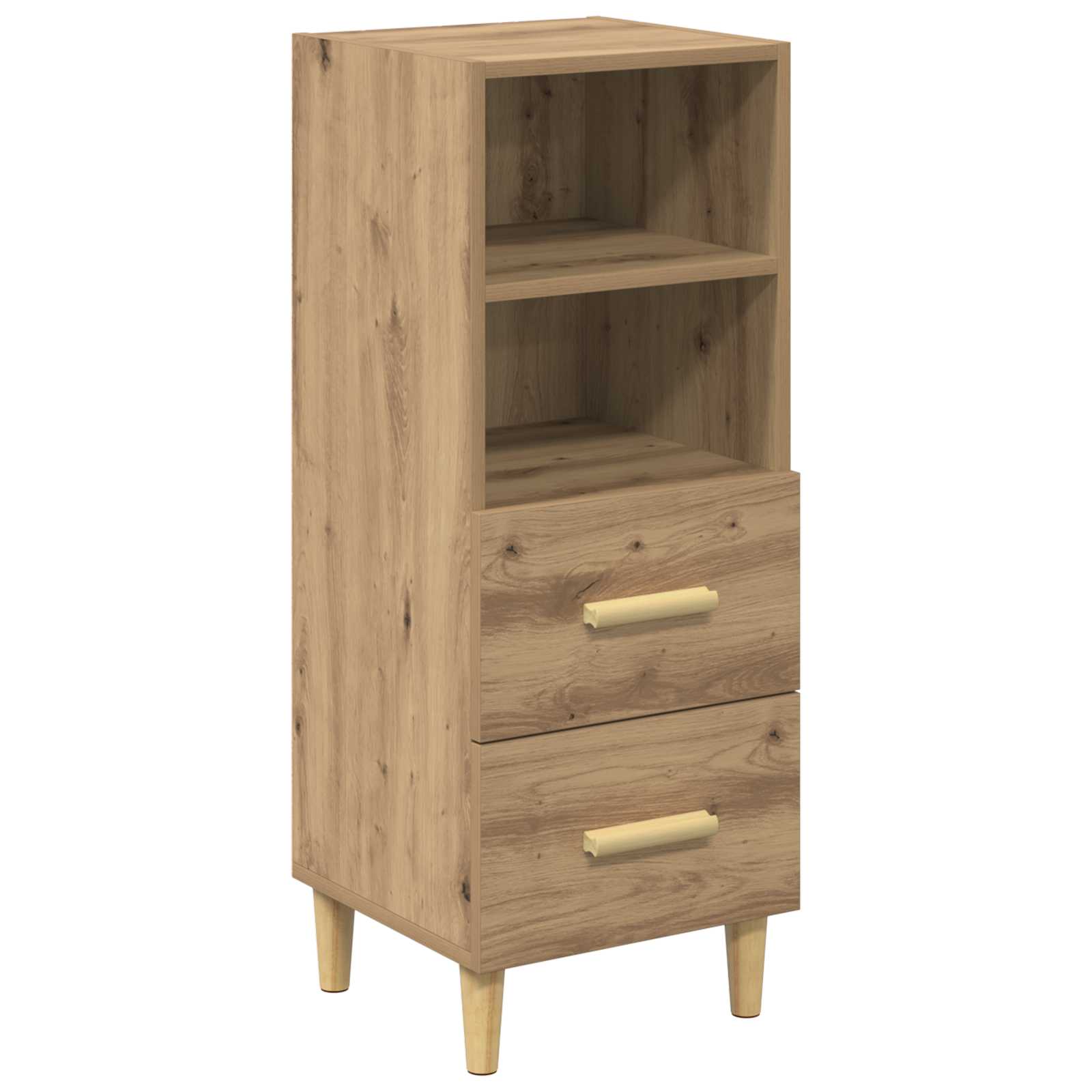 Πλαϊνό γραφείο με συρτάρι artisan δρυς 34 x 34.5 x 90 εκ - Pakobazaar
