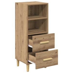 Πλαϊνό γραφείο με συρτάρι artisan δρυς 34 x 34.5 x 90 εκ - Pakobazaar