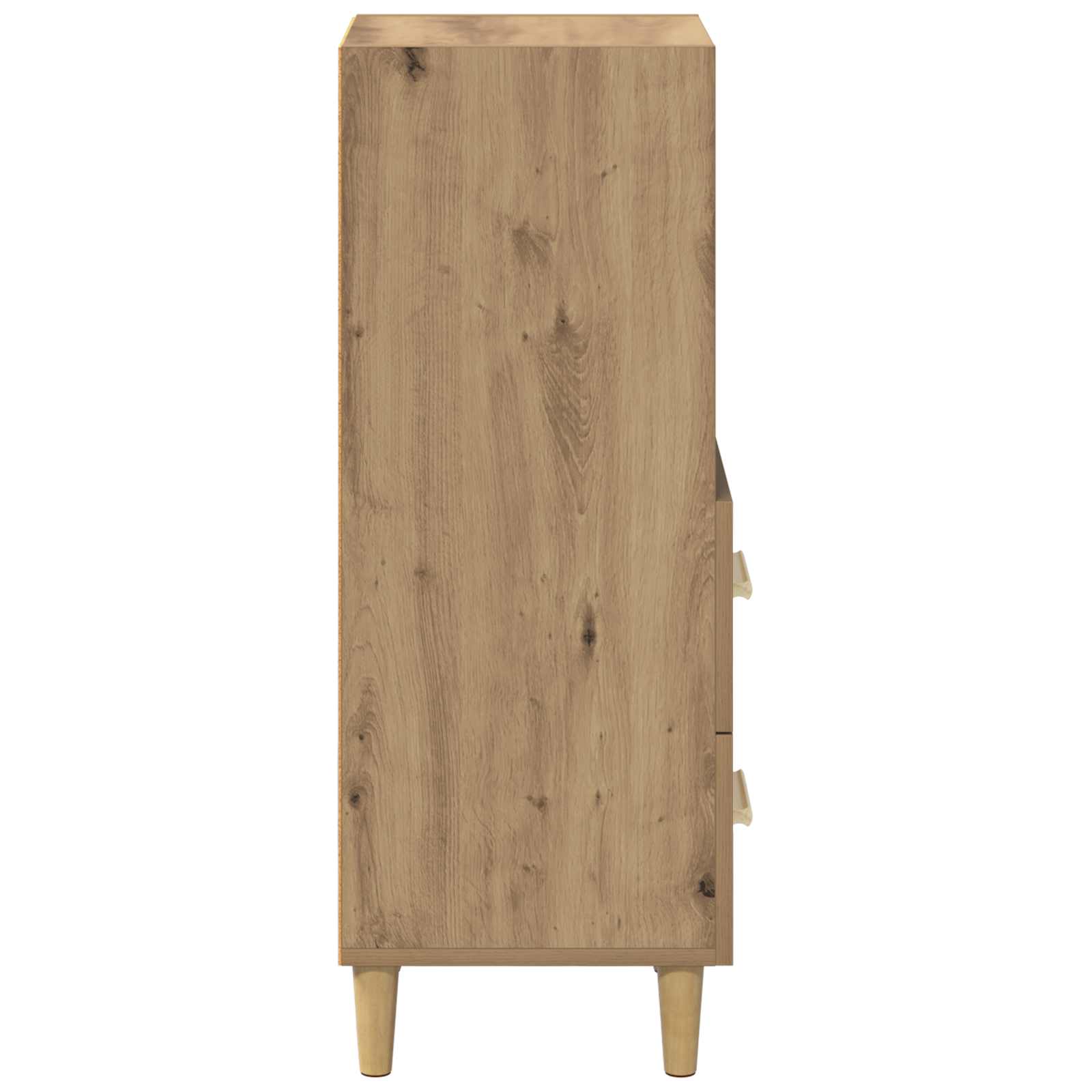 Πλαϊνό γραφείο με συρτάρι artisan δρυς 34 x 34.5 x 90 εκ - Pakobazaar