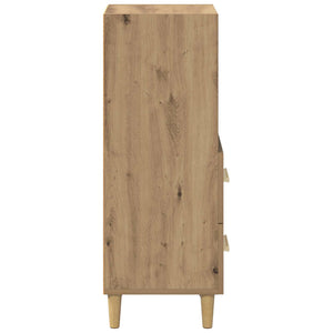 Πλαϊνό γραφείο με συρτάρι artisan δρυς 34 x 34.5 x 90 εκ - Pakobazaar