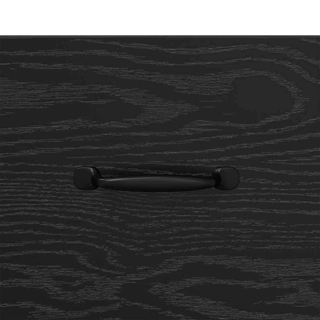 Πλαϊνό γραφείο Μαύρη δρυς 34 x 34.5 x 90 εκ Επεξεργασμένο ξύλο