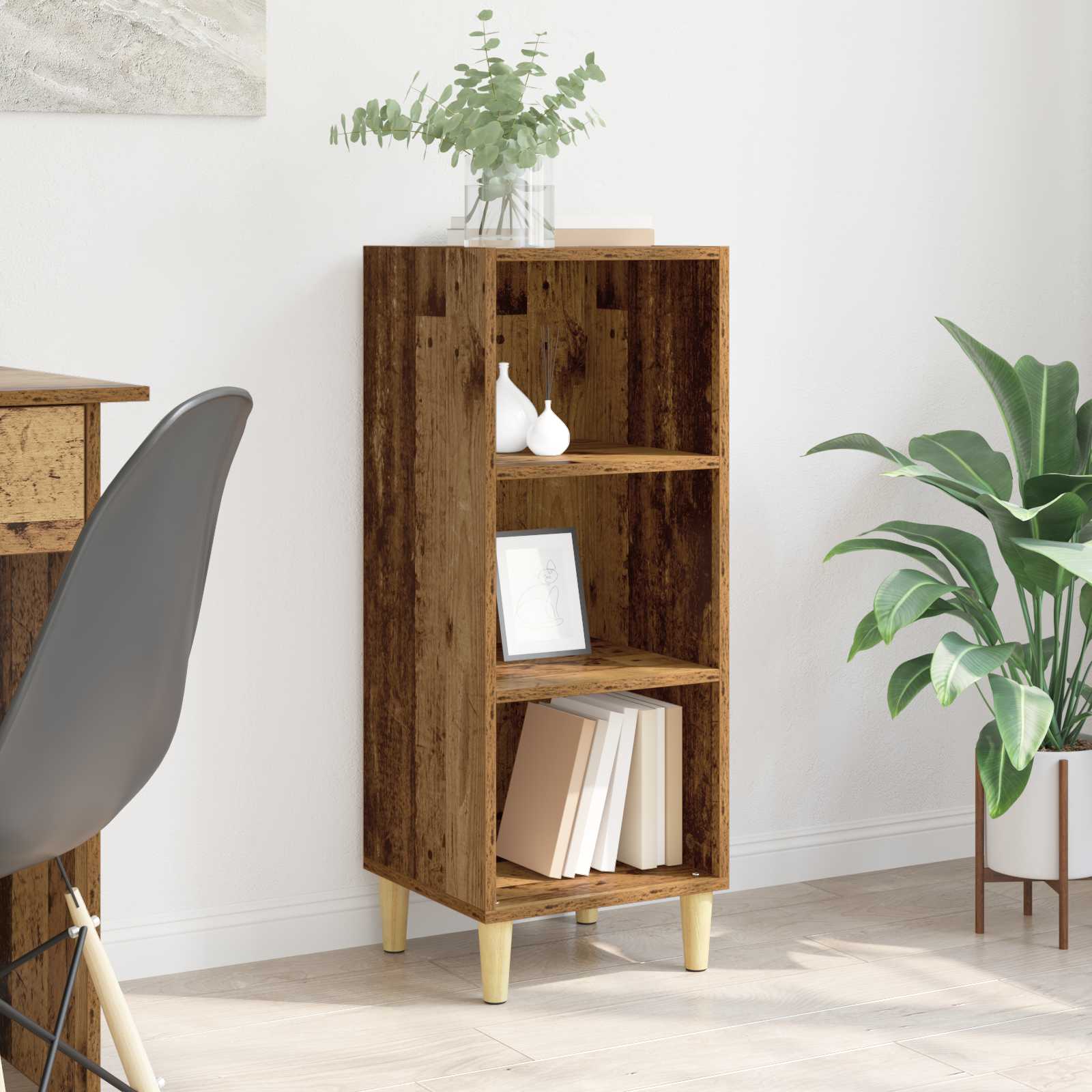 Πλαϊνό γραφείο Παλιό ξύλο 34,5 x 32,5 x 90 εκ. - Pakobazaar