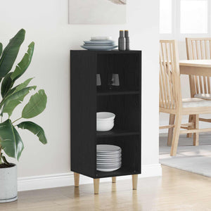 Πλαϊνό γραφείο Μαύρη Οξυά 34,5 x 32,5 x 90 εκ. - Pakobazaar
