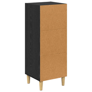 Πλαϊνό γραφείο Μαύρη Οξυά 34,5 x 32,5 x 90 εκ. - Pakobazaar
