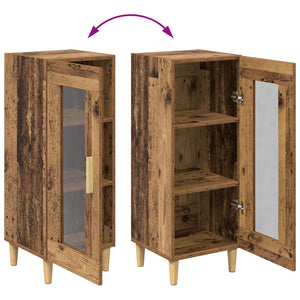 Πλαϊνό γραφείο Παλιό ξύλο 34.5 x 32.5 x 90 εκ. - Pakobazaar
