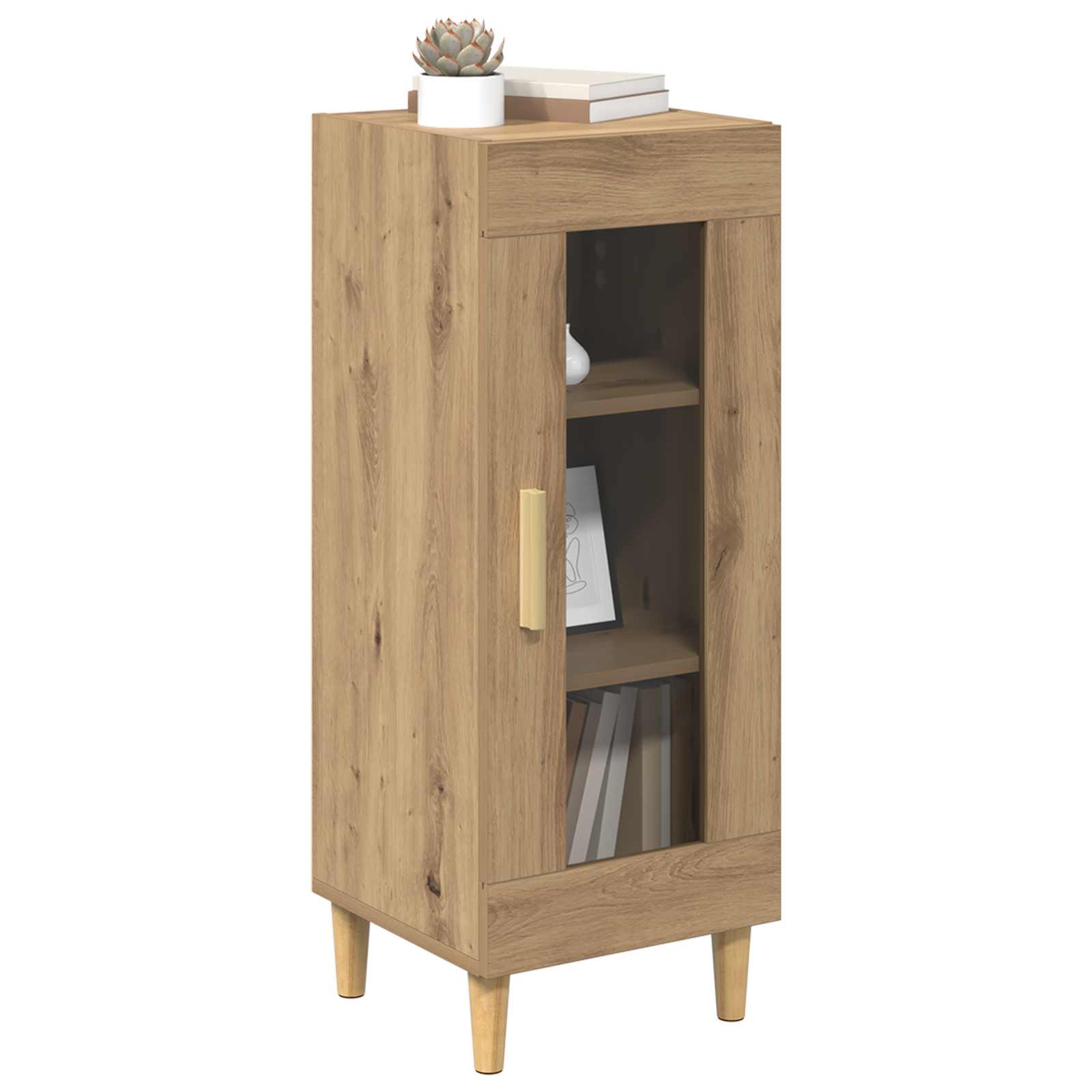 Πλαϊνό γραφείο Artisan Oak 34.5 x 32.5 x 90 εκ. - Pakobazaar