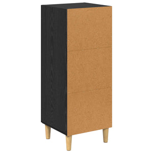 Πλαϊνό γραφείο Μαύρη Οξυά 34.5 x 32.5 x 90 εκ. - Pakobazaar