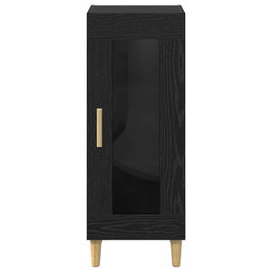 Πλαϊνό γραφείο Μαύρη Οξυά 34.5 x 32.5 x 90 εκ. - Pakobazaar