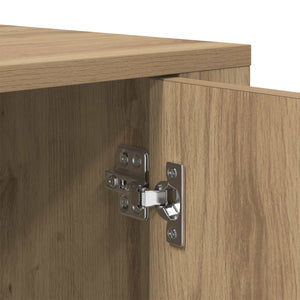 Πλαϊνό γραφείο Artisan Oak 40 x 33 x 70 εκ. Επεξεργασμένο ξύλο - Pakobazaar