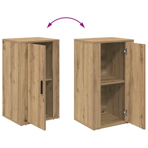 Πλαϊνό γραφείο Artisan Oak 40 x 33 x 70 εκ. Επεξεργασμένο ξύλο - Pakobazaar