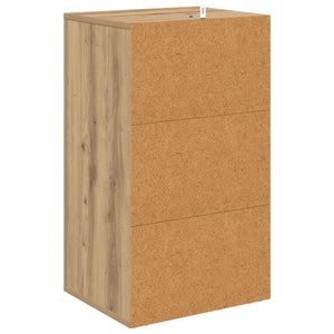 Πλαϊνό γραφείο Artisan Oak 40 x 33 x 70 εκ. Επεξεργασμένο ξύλο - Pakobazaar