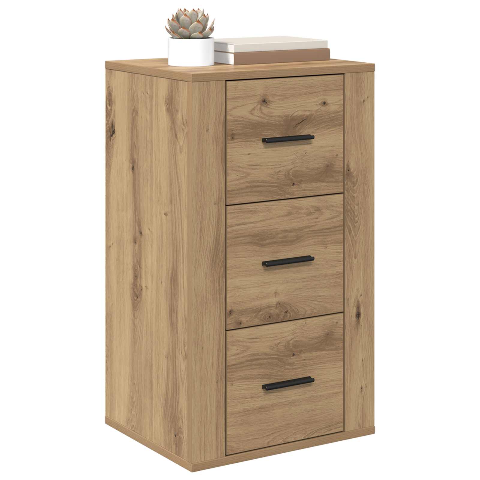 Πλαϊνό γραφείο Artisan Oak 40 x 33 x 70 εκ. Επεξεργασμένο ξύλο - Pakobazaar