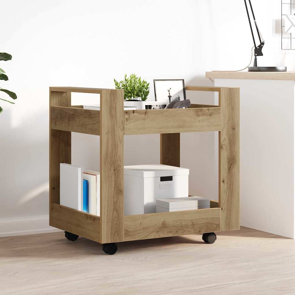 Τροχήλατο Γραφείο Artisan Oak 60 x 45 x 60 εκ