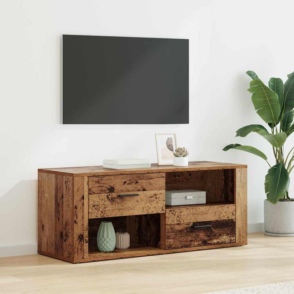 Ντουλάπι TV Παλιό Ξύλο 100 x 35 x 40 εκ Επεξεργασμένο ξύλο - Pakobazaar