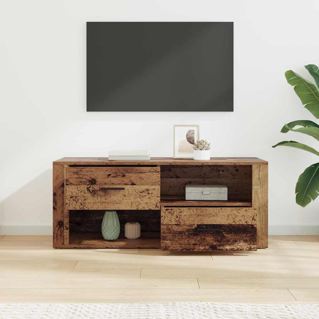 Ντουλάπι TV Παλιό Ξύλο 100 x 35 x 40 εκ Επεξεργασμένο ξύλο - Pakobazaar