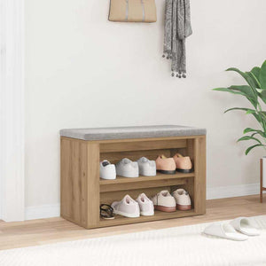 Ράφι Παπουτσιών με ράφι artisan δρυς 75 x 35 x 45 εκ. - Pakobazaar