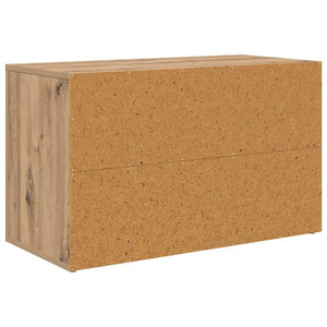 Ράφι Παπουτσιών με ράφι artisan δρυς 75 x 35 x 45 εκ. - Pakobazaar