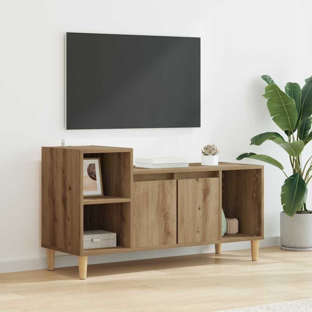 Ντουλάπι TV 100 x 35 x 55 εκ Artisan Oak Επεξεργασμένο ξύλο