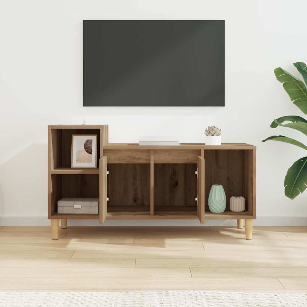 Ντουλάπι TV 100 x 35 x 55 εκ Artisan Oak Επεξεργασμένο ξύλο