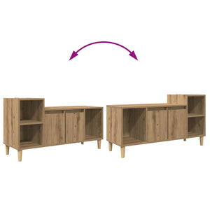 Ντουλάπι TV 100 x 35 x 55 εκ Artisan Oak Επεξεργασμένο Ξύλο