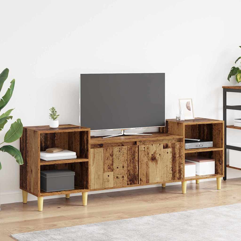 Ντουλάπι TV Παλιό Ξύλο 160 x 35 x 55 εκ. Επεξεργασμένο ξύλο