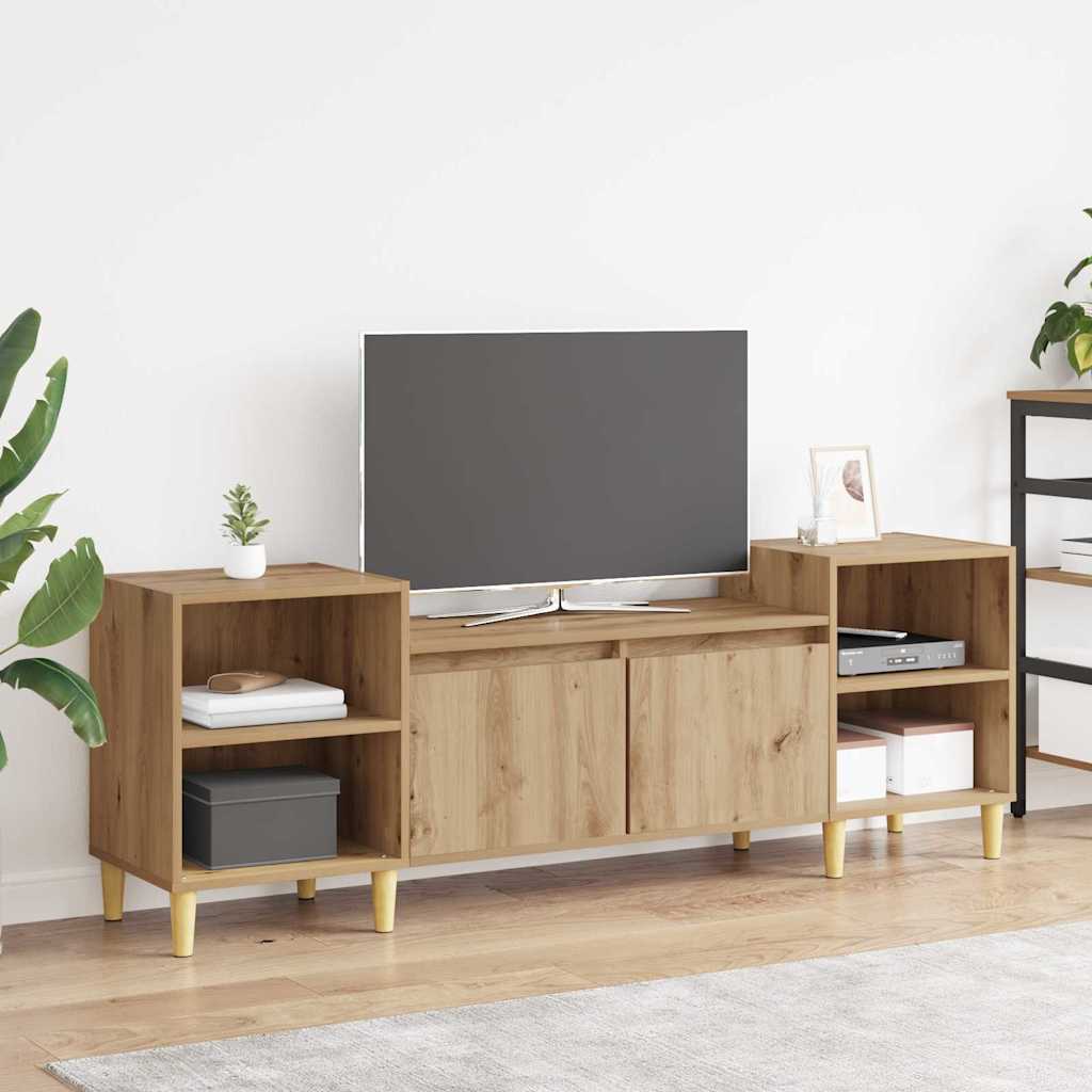 Ντουλάπι TV Artisan Oak 160 x 35 x 55 εκ. Επεξεργασμένο ξύλο - Pakobazaar