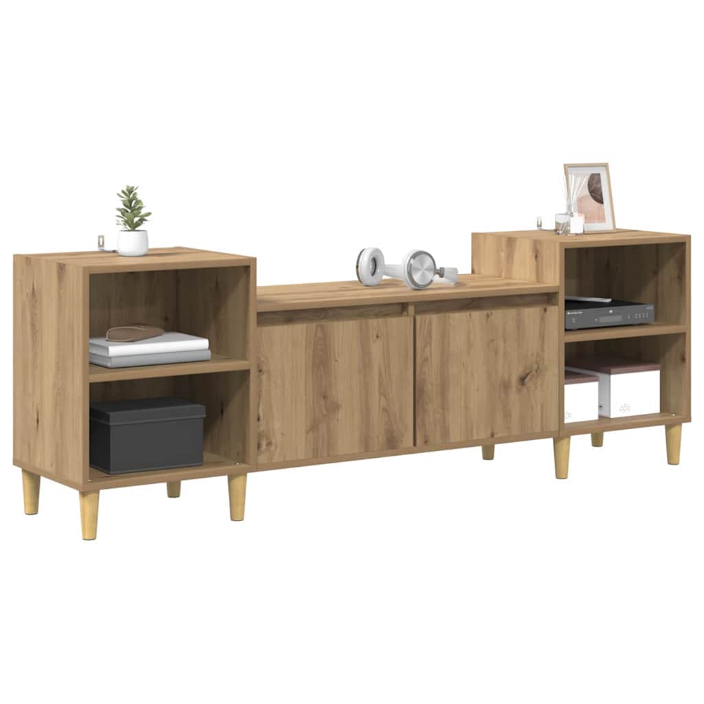 Ντουλάπι TV Artisan Oak 160 x 35 x 55 εκ. Επεξεργασμένο ξύλο - Pakobazaar